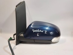 Дзеркало ліві 6 pin volkswagen touran i all/0/8 фото №1