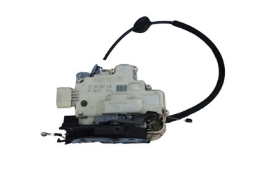 Замок двері лівий перед 9 pin 1p1837015 vw eos фото №1