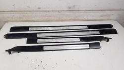 Планки пороговые хромированные комплект audi a8 d3 фото №1