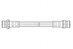 Trw pha448 шланг тормозной гибкий фото №1