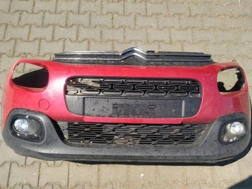 Citroen c3 iii бампер перед дах фото №1