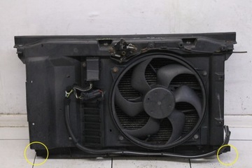 Peugeot 307 1.4 b pas переднє радіатор вентилятор фото №1