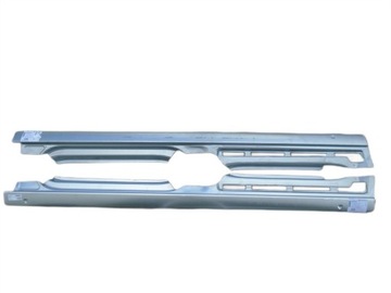 Vw caddy iii 04-10 4 двері поріг пороги лівий+ правий оцинковка фото №1