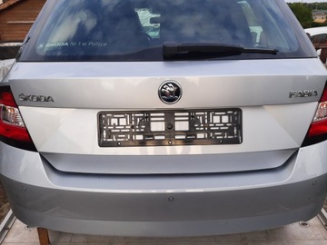 Крышка зад fabia iii хэтчбек стекло la7w 17r фото №1
