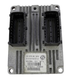 Блок управления lancia fiat 1.4 iaw5sf8.m4 51899838 + программирование фото №1