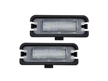 Лампочки номерного знака led ford mustang 2014- комплект led фото №1