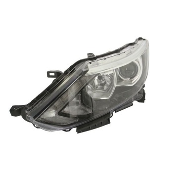 Лампа nissan qashqai ii 13- фара левый фото №1