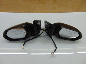 Дзеркало ліві праві toyota yaris iv 5pin фото №1