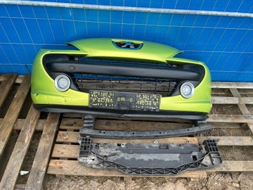 Бампер переднее з балка peugeot 207 комплектный karc фото №1