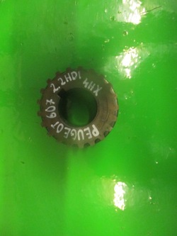 Колесо зубчасте вала 4hx 2.2 hdi peugeot 607 citroen фото №1