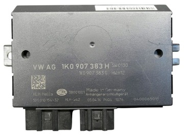 Модуль блок керування фаркоп volkswagen transporter 1k0907383h + програмування фото №1