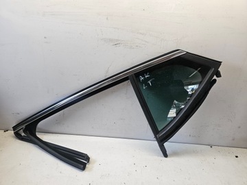 Opel astra k hb малый стекло дверь прокладка хром левый зад левая задняя 16 фото №1