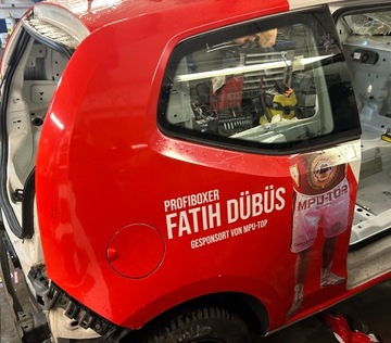 Vw up citigo mii 3d 3 дверь крыло задний правый четверть lb9a фото №1