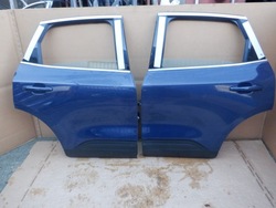 Двері задні ліві праві ford kuga mk3 blazer блакитний фото №1