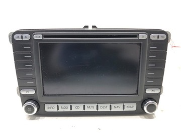 Радио vw passat b6 1k0035198c 05-11 тюнер фото №1