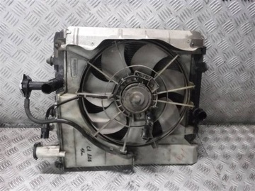 Радіаторів води+ вентилятор citroen c1 1.0 фото №1