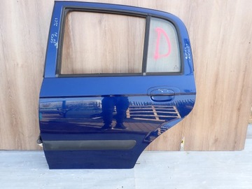 Hyundai getz 02-10 5d двері задні ліві 3e фото №1