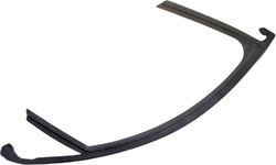 Nq265 opel corsa f прокладка скла праві перед фото №1