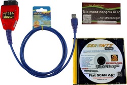 Інтерфейс multiecuscan fiat, alfa-romeo, lancia obd2 суцільна діагностика набір+ фото №1