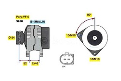 Bosch генератор [bosch] фото №1