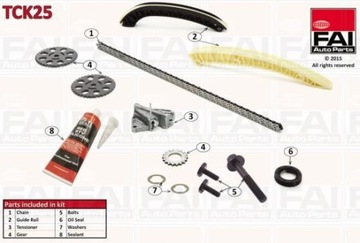 Распределение seat ibiza v 1.2 bzg tck25 фото №1