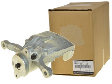 Суппорт тормозной зад задний левый mazda оригинальный номер cx-5 kay0-26-61xa фото №1