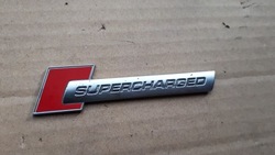 A7 4g емблема крила supercharged a6 c7 s4 b8 фото №1