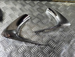 Lexus rc rc350 заглушка бампера хром протитуманні фари нове оригінальні фото №1