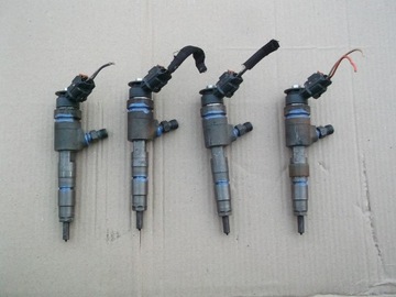 Citroen peugeot 1,6 блакитний hdi інжектор 0445110566 фото №1