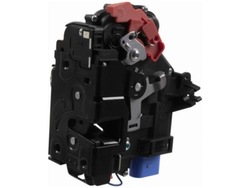 Замок двері лівий перед skoda octavia ii mk2 04-13 фото №1