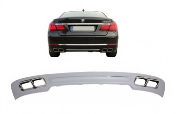 Дифузор do bmw 7 f01 08+ 760i quad design фото №1
