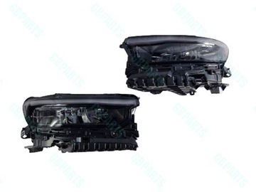 Фара лампа комплект l+p jeep grand cherokee wl 2022 2023 2024 фото №1