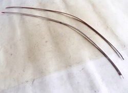 Audi a4 b7 планки дахові хром kpl sedan фото №1