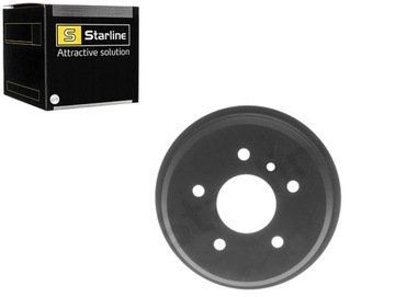 Барабани гальмівні 2szt. mercedes-benz клас a w168 97 starline фото №1