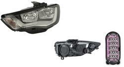 Фара лампа левый audi a3 8v 12- hella фото №1