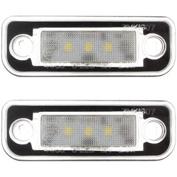 Підсвітка номерного знака led do mercedes w203 w211 w219 фото №1