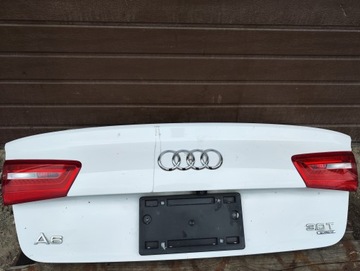 Кришка задня зад багажника ly9c audi a6 c7 sedan фото №1