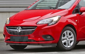 Vauxhall corsavan - хромовані планки решітка радіатора решітка бампера тюнінг фото №1