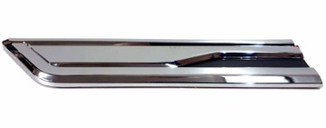 760853689f планка крила перед l vw touareg 18- хром фото №1