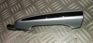 Jaguar xj x351 ручка дверь левая правая перед зад задняя хром серебряная фото №1