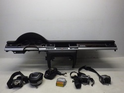 Панель консоль подушки ремни демонтаж натяжители датчик audi a8 d3 фото №1