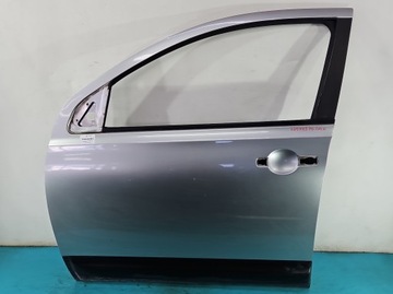 Дверь перед левая nissan qashqai i j10 06-13 серебряный ky0 фото №1