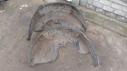 Mini cooper r56 подкрылок зад задние фото №1