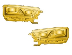 Фара лівий audi 8r0941043c новий оригінальний фото №1