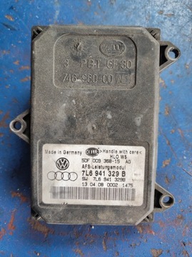 Перетворювач модуль повороту фара volkswagen skoda audi 7l6941329b фото №1