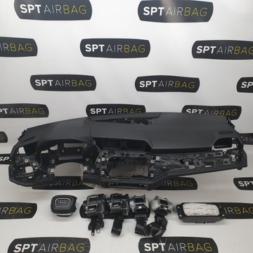 Q3 83a панель консоль подушки ремни подушка безопасности фото №1