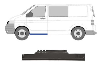 Порог ремкомплект порога левая pvw76014bl фото №1