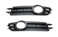 Audi a6 c6 04-08 решётки заглушки галоген бампера фото №1