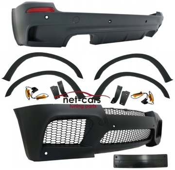 Бампер перед зад накладки bmw x5 e70 -13 образец x5m фото №1