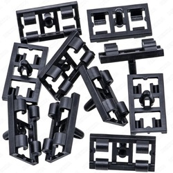 10x клипса крепление прокладки капота bmw x5 e53 фото №1